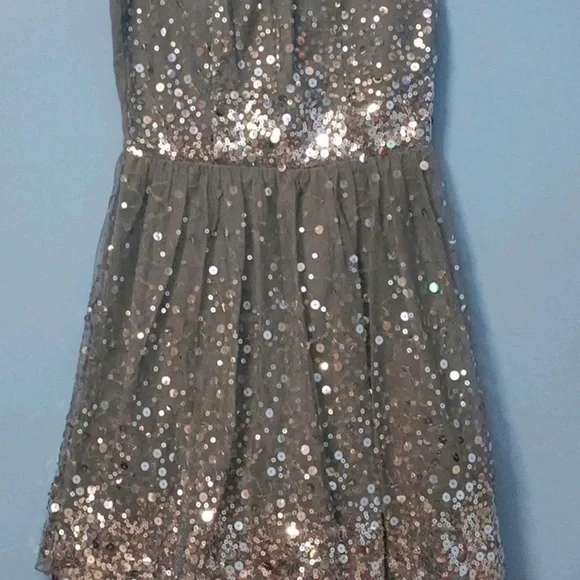 Sequins mesh dress - Picture 3 of 4